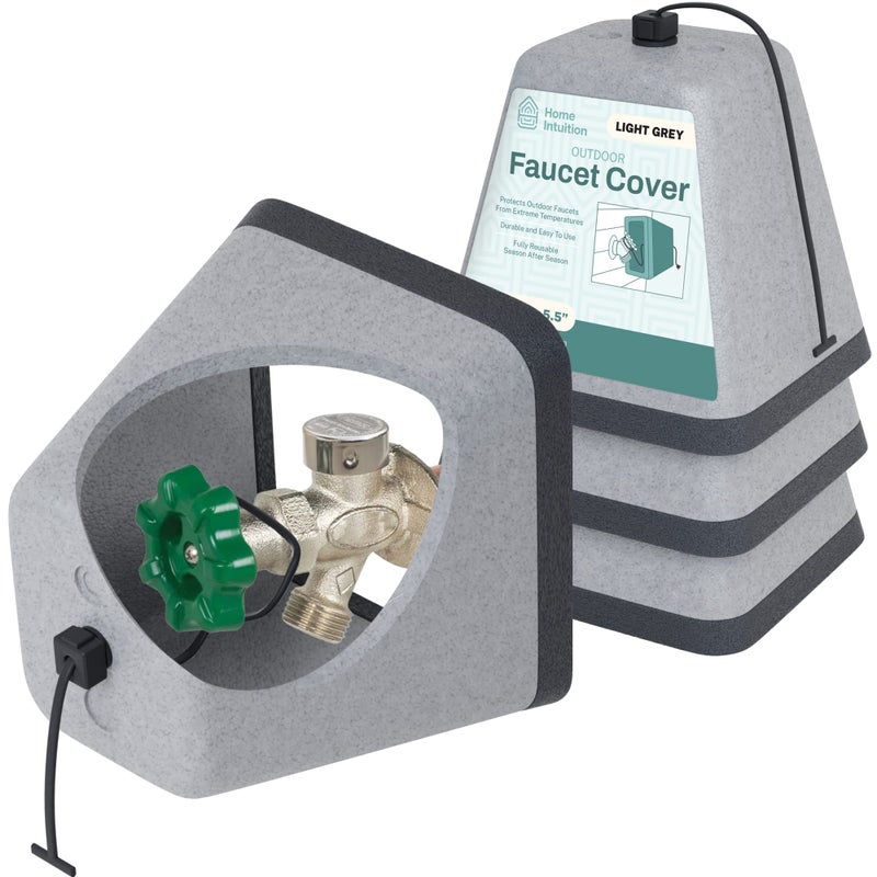 Home Intuition Outdoor Foam Faucet Cover, 3 - Image 1